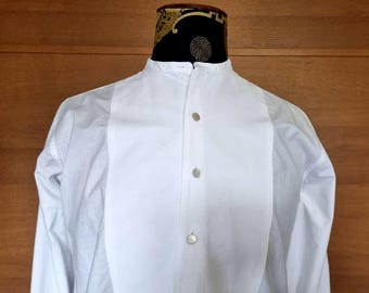 Mid Century Frank Bird marcella formal dinner shirt,  size 14