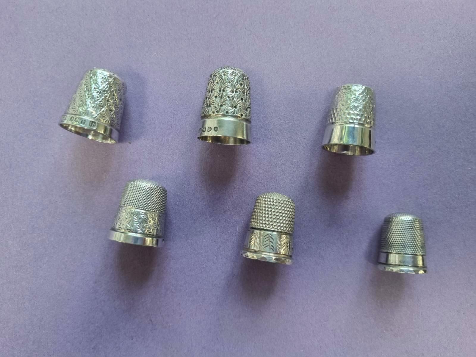 Silver thimble - Etsy 日本