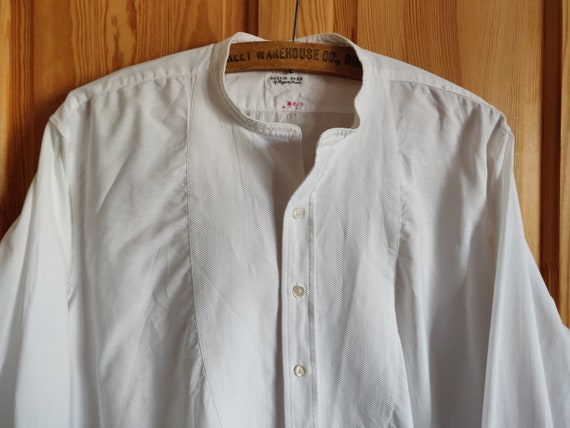 VTG Dress Shirt Buttons Mother Of Pearl Spring Loaded Removable