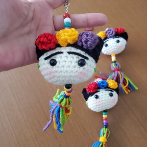Mini Frid@ Keychain. Purse Charm Mini Friditas