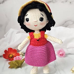 Heidi Amigurumi Doll.Heidi Crochet Doll.Amigurumi Crochet Doll.Amigurumi Heidi Finished Doll.Handmade Heidi Doll.