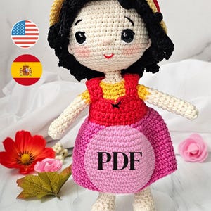 Heidi de los Alpes/Heidi Amigurumi Doll PDF Pattern/Heidi Patrón Amigurumi/Heidi from The Alps
