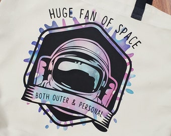 Huge Fan of Space Tote Bag