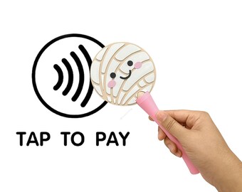 Conchita Tap to Pay Wand | Kawaii Pan Dulce  Payment Accessory
