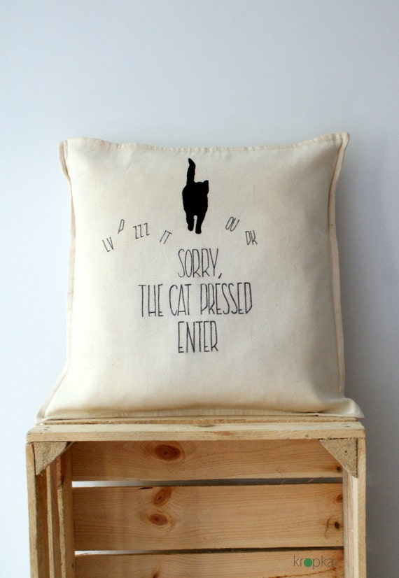 funny cat pillows