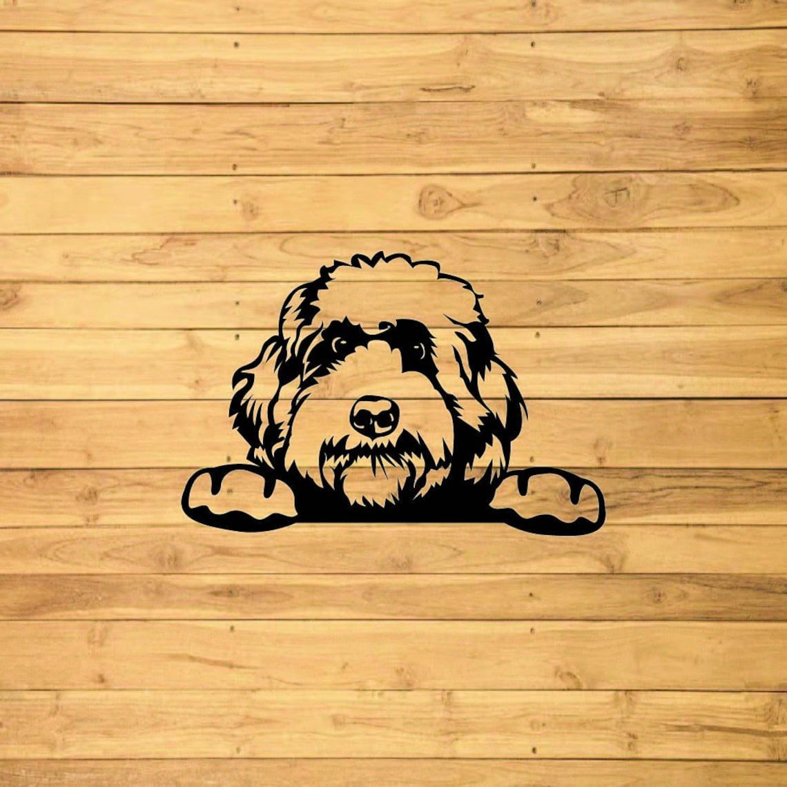 Goldendoodle SVG Dog Silhouettes Dogs SVG Digital Cutting | Etsy
