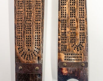 Original Style 3 Track Cribbage Board-Cribbage-Wood Cribbage Board-Cribbage Boards-Custom Cribbage Board-Cribbage Board