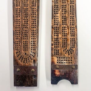 Planche de cribbage à 3 pistes de style original-Planche de cribbage en bois-Planches de cribbage-Planche de cribbage personnalisée-Planche de cribbage