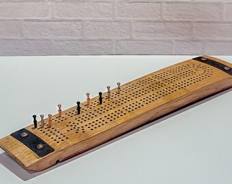 Original style 3 track cribbage board-cribbage-wood cribbage board-cribbage boards-custom cribbage board-cribbage board