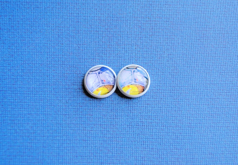 Boucles doreilles Dragon Ball Z Bijoux Anime Bulma Etsy
