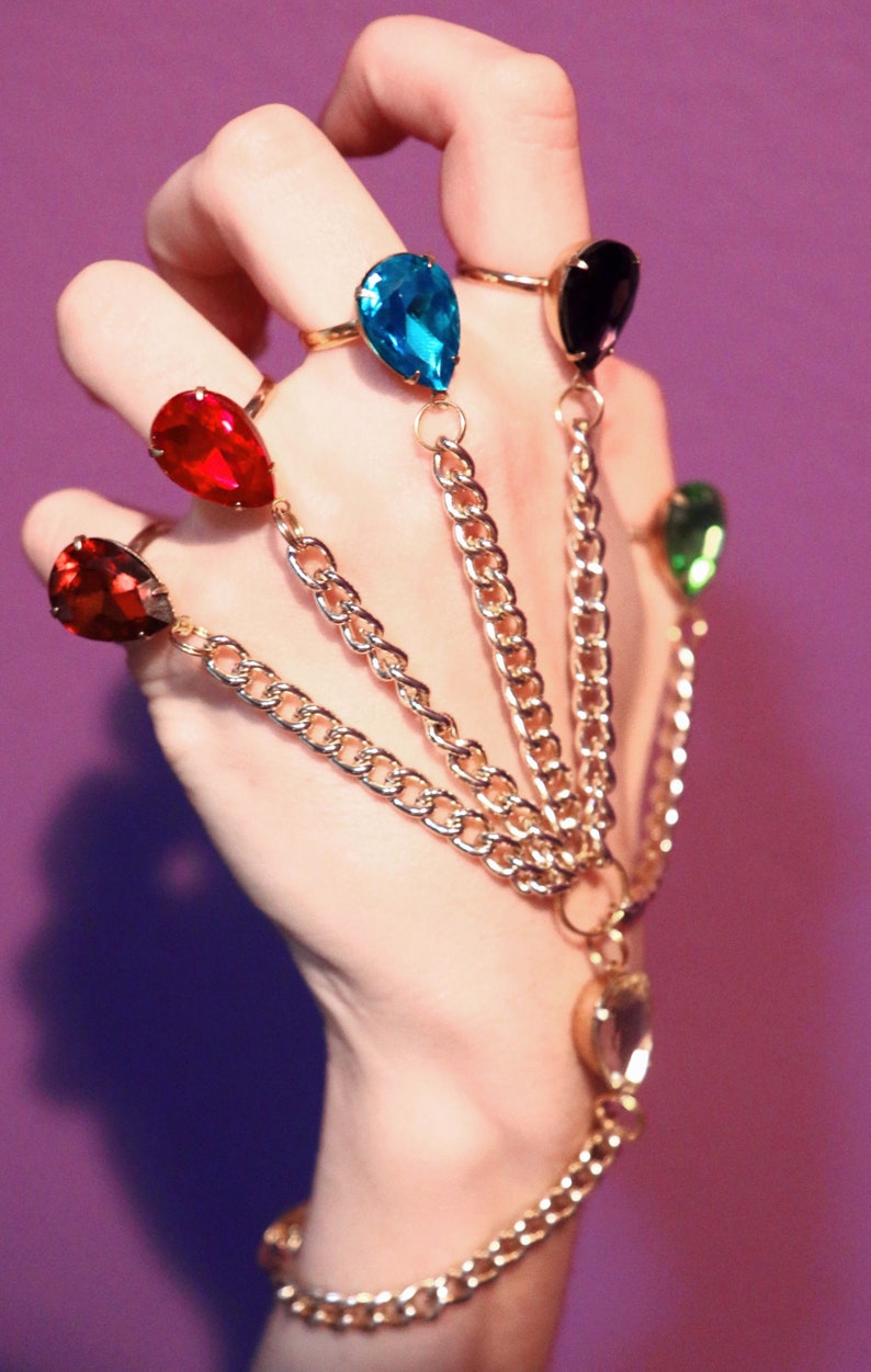 ORIGINAL Infinity Gauntlet Handchain  Avengers Inspired  image 7