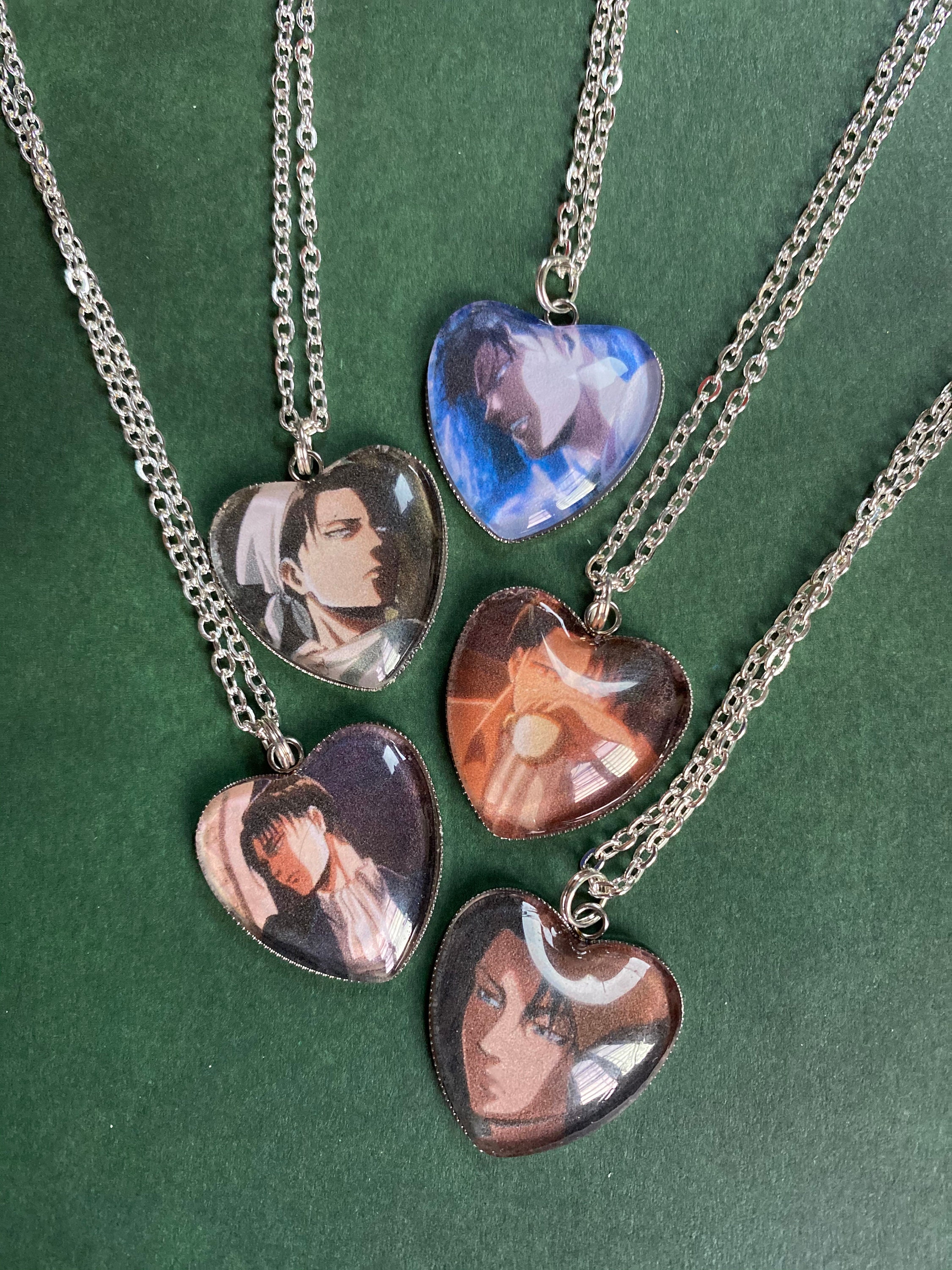 Captain Levi Character Necklace Attack on Titan Levi | Etsy