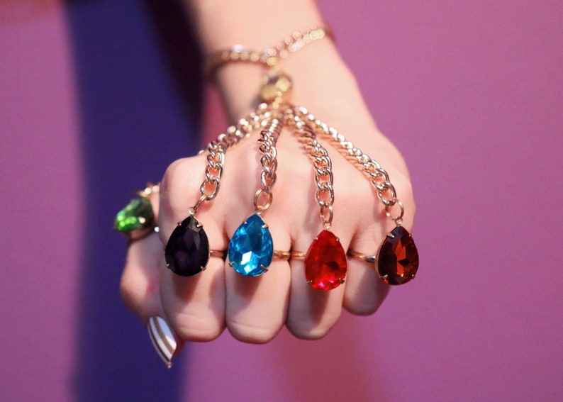 ORIGINAL Infinity Gauntlet Handchain  Avengers Inspired  image 2