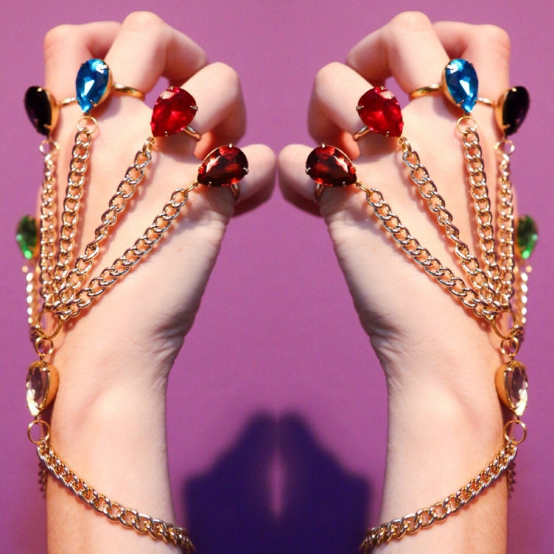 ORIGINAL Infinity Gauntlet Handchain  Avengers Inspired  image 5