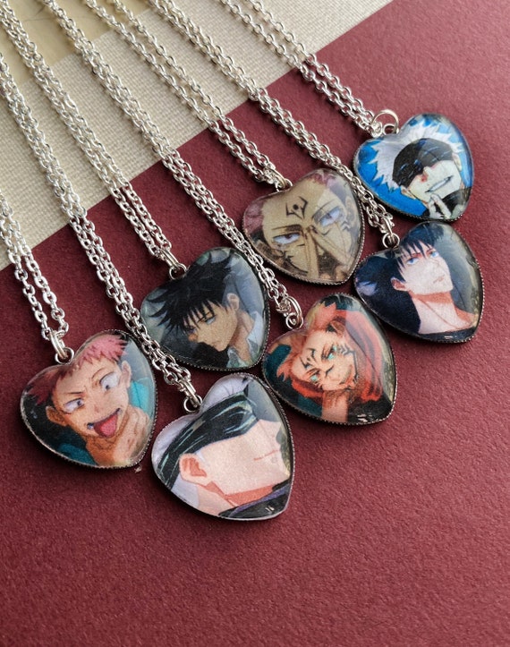 JJK Character Necklace Anime Jewelry Handamde Etsy UK