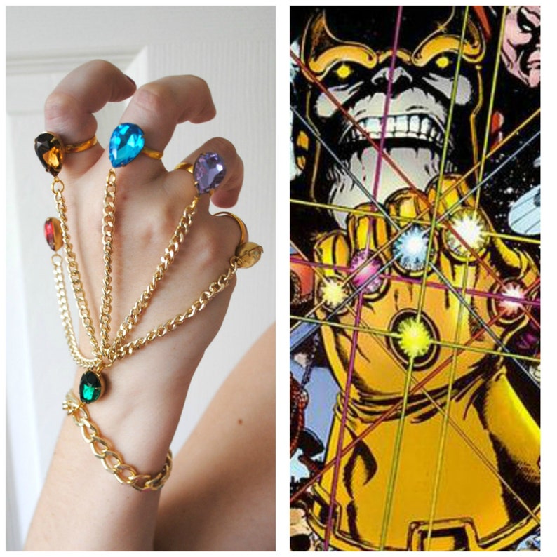 ORIGINAL Infinity Gauntlet Handchain  Avengers Inspired  image 8