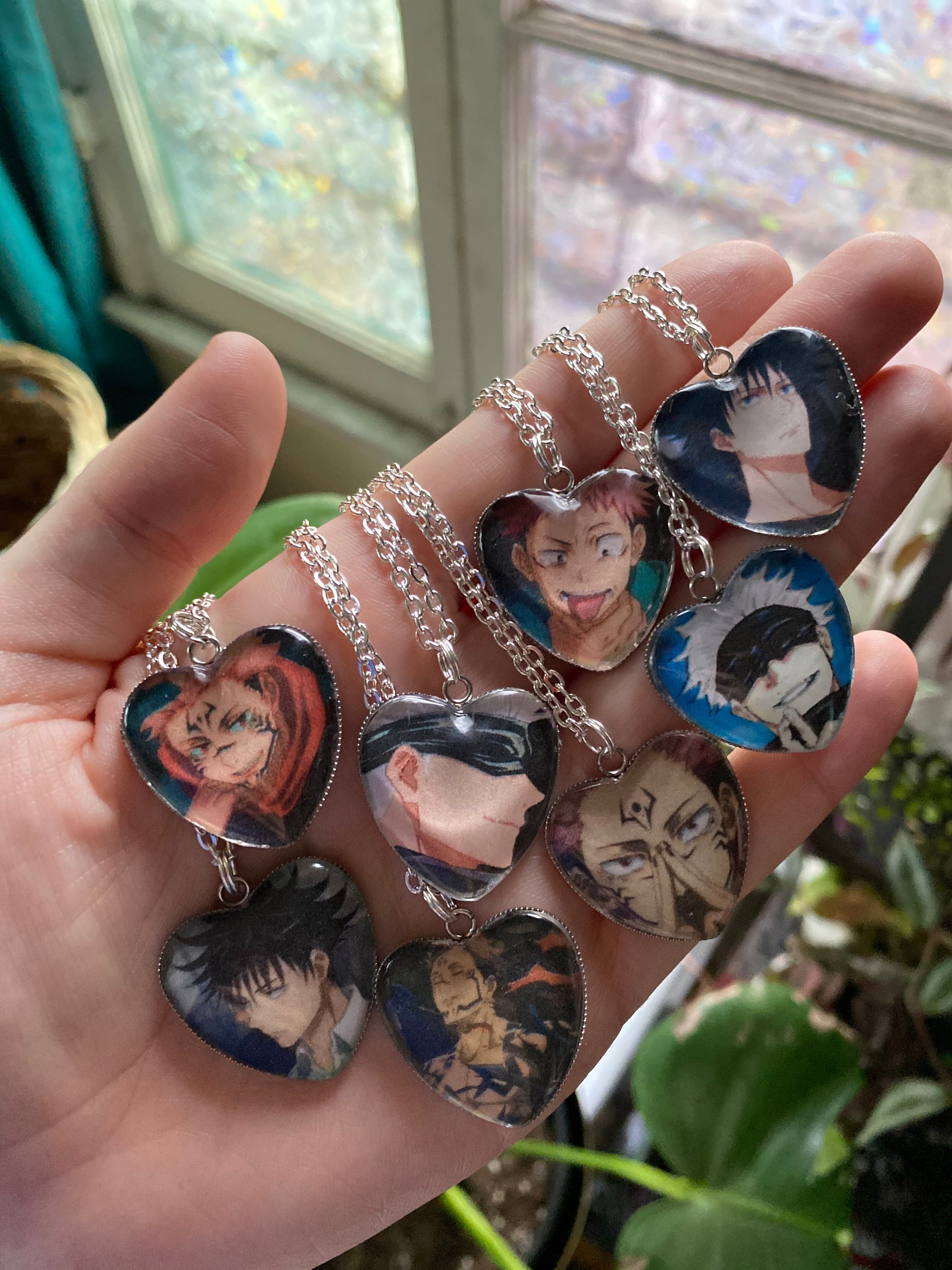 JJK Character Necklace Anime Jewelry Handamde Etsy UK