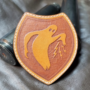 Ghost Army Leather Patch - 23rd HQ Special Troops WWII Morale Patch, Veteran Gift, Military History Tribute, Handmade