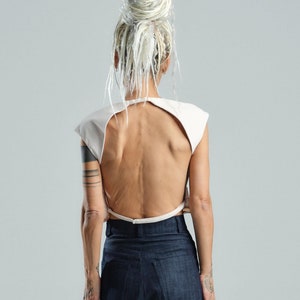 Boxy Open-Back Top