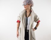 Winter Women Long Coat, Winter Cape Coat, Asymmetric Extravagant Coat