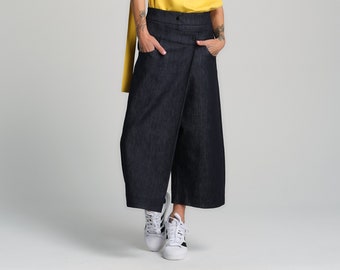 Cropped Barrel Jeans, Women Pants