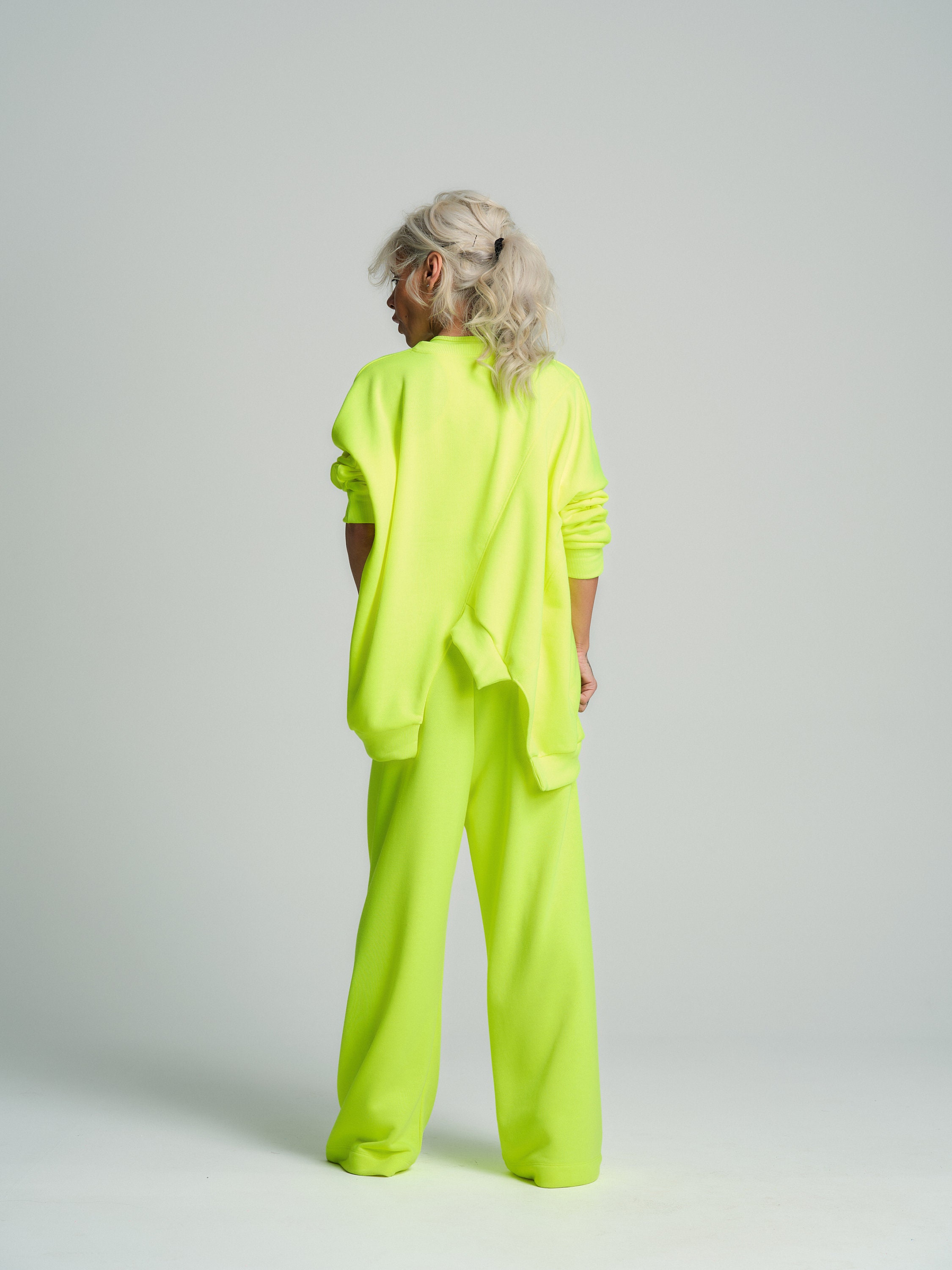 Neon sweatsuit set sale