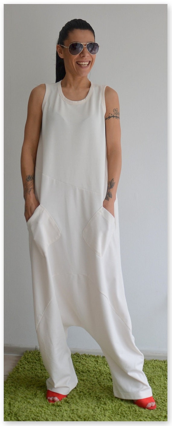 etsy white jumpsuit