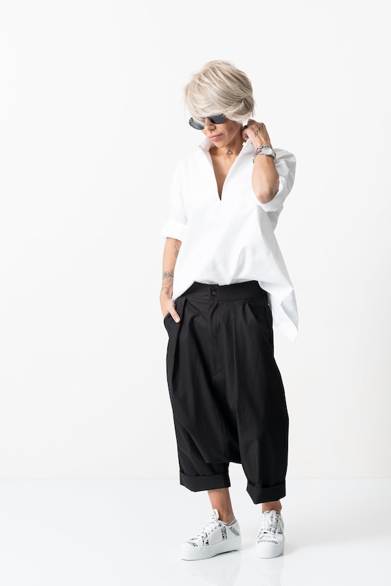 White Shirt Tunic Shirt White Blouse 