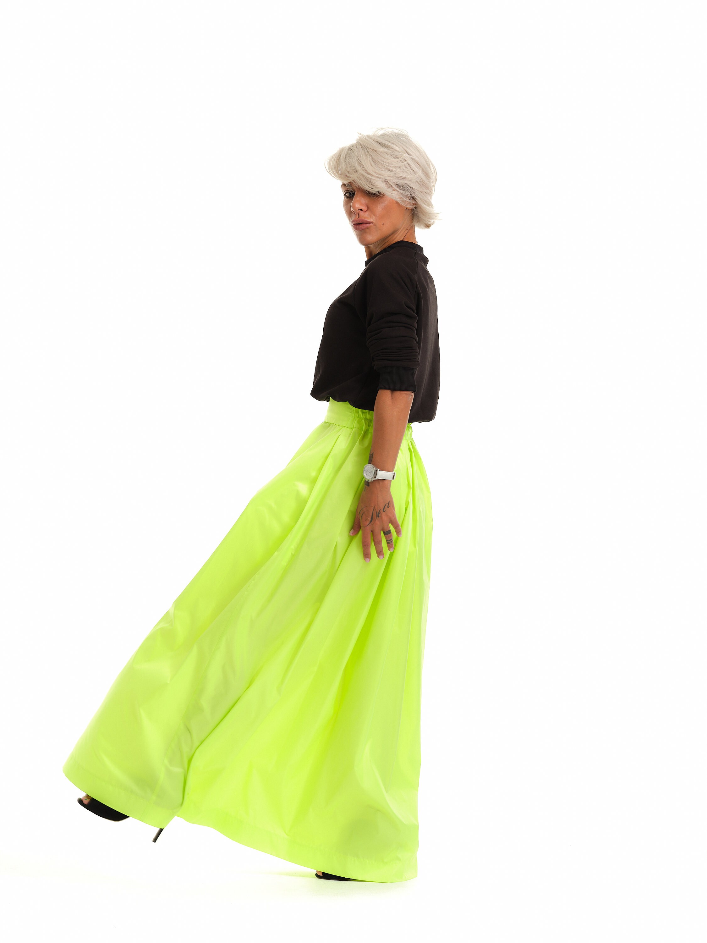 Neon top maxi skirt