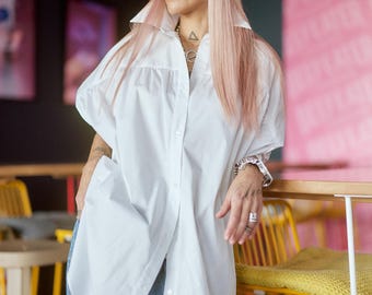 Oversized White Shirt