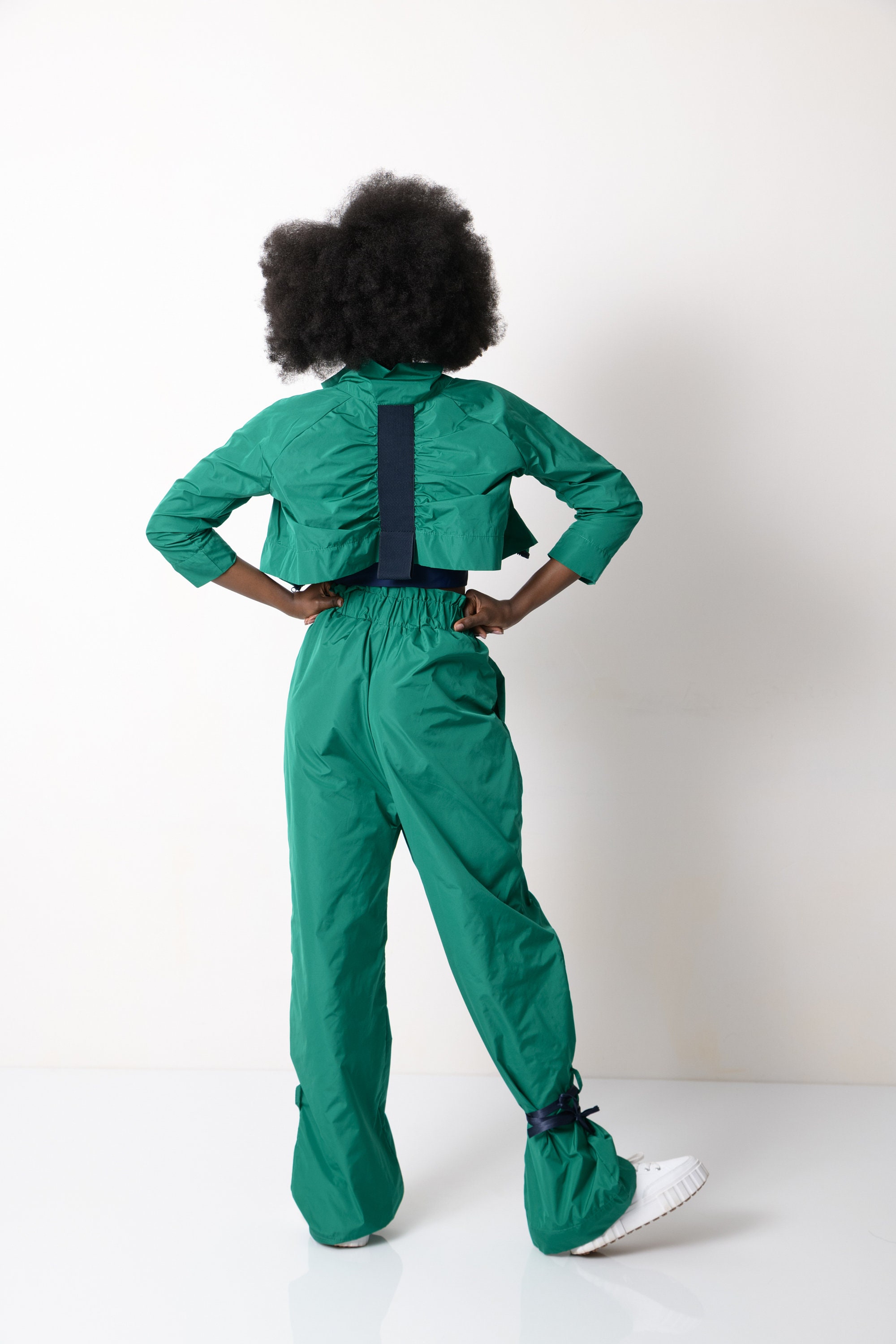 dark green tracksuit