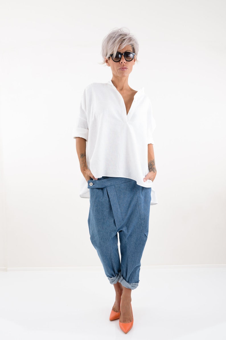 Linen Top Clothing Women Linen Blouse Linen Clothing Linen Shirt Linen Womens Clothing Linen Tunic Linen Shirt Women