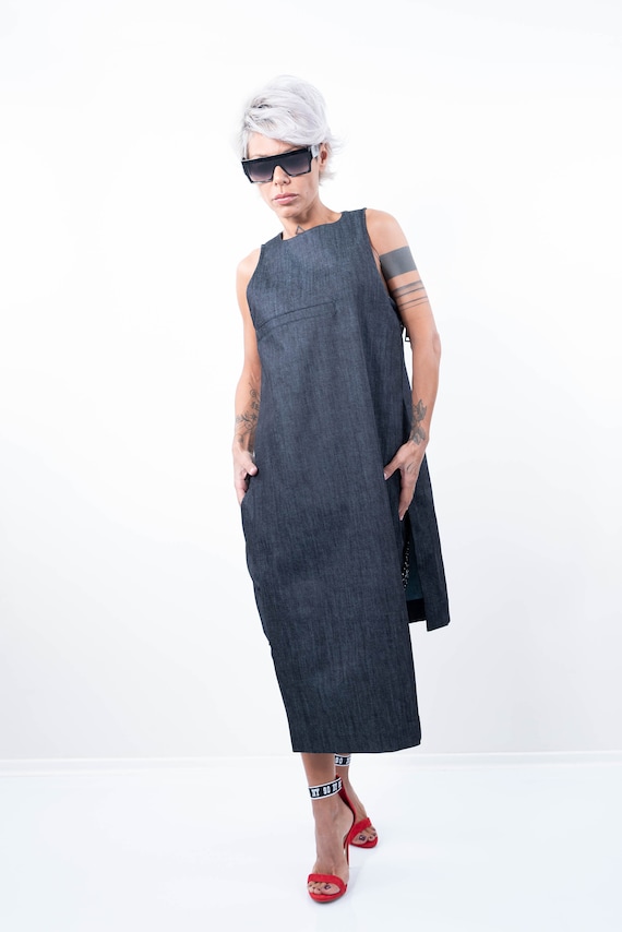 denim tunic dress plus size