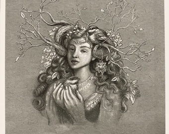 Princess Tree Lady Print
