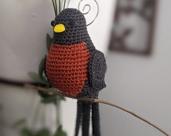 American Robin crochet pattern