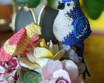 Blue Jay crochet pattern