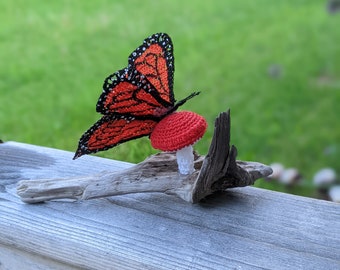 Monarch butterfly crochet pattern