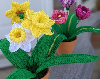 Daffodil Bouquet Crochet Pattern