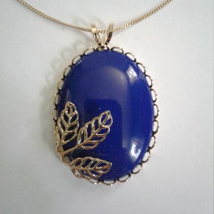 Lapis Pendant Necklace