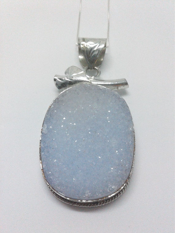 Raw Quartz Necklace - image 2