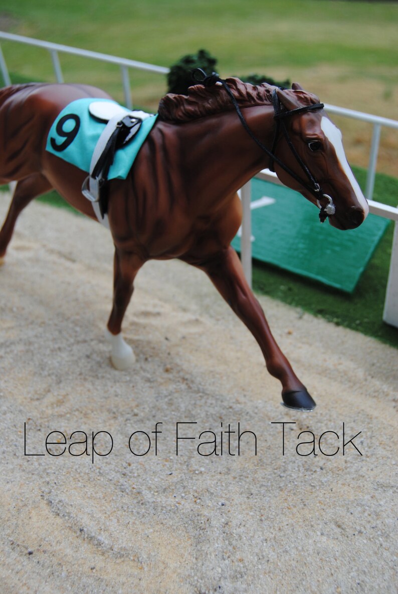 Model Horse Racing Saddle Cloth14 COLOR OPTIONSFits Etsy