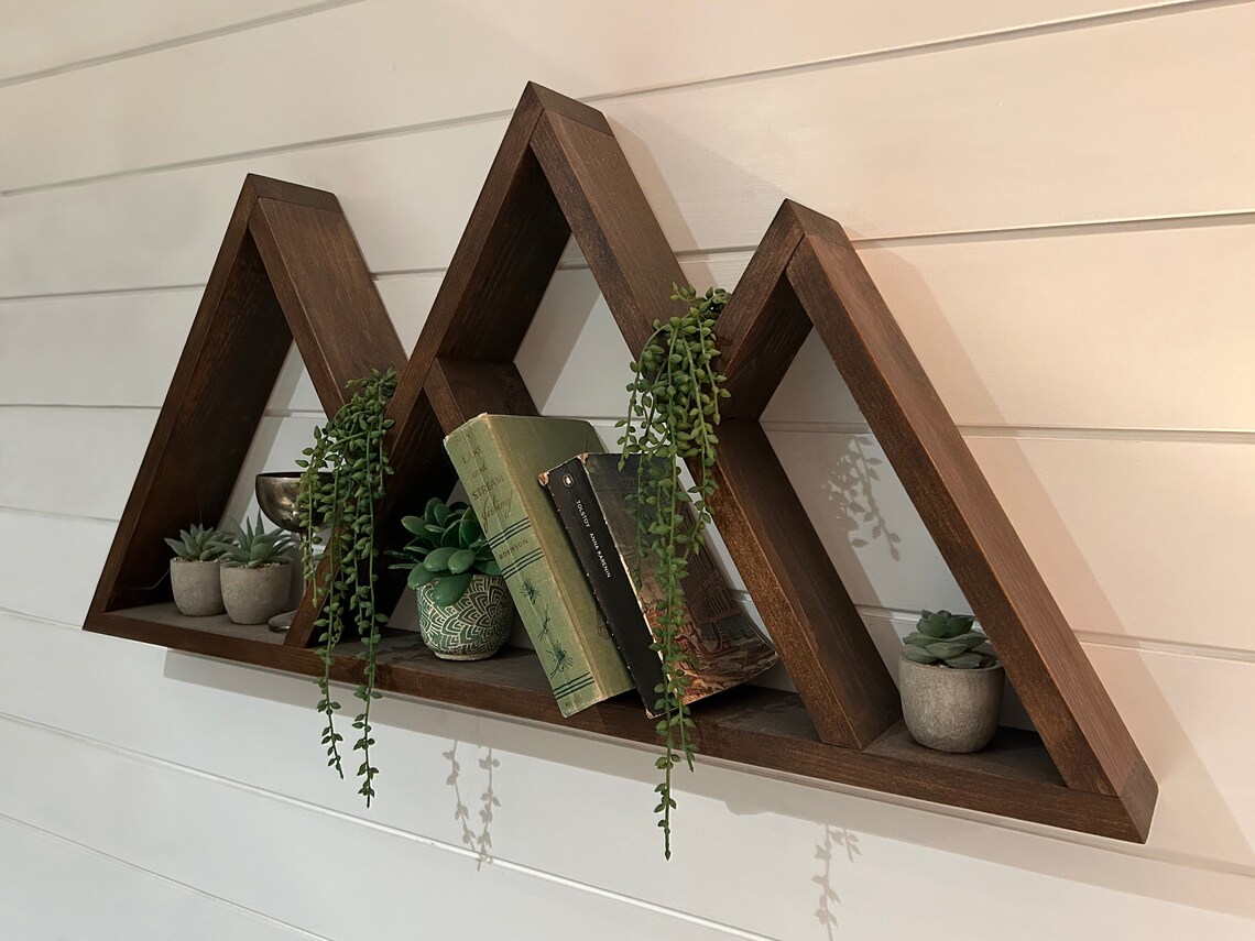 Ridge Mountain Wall Shelf - Etsy