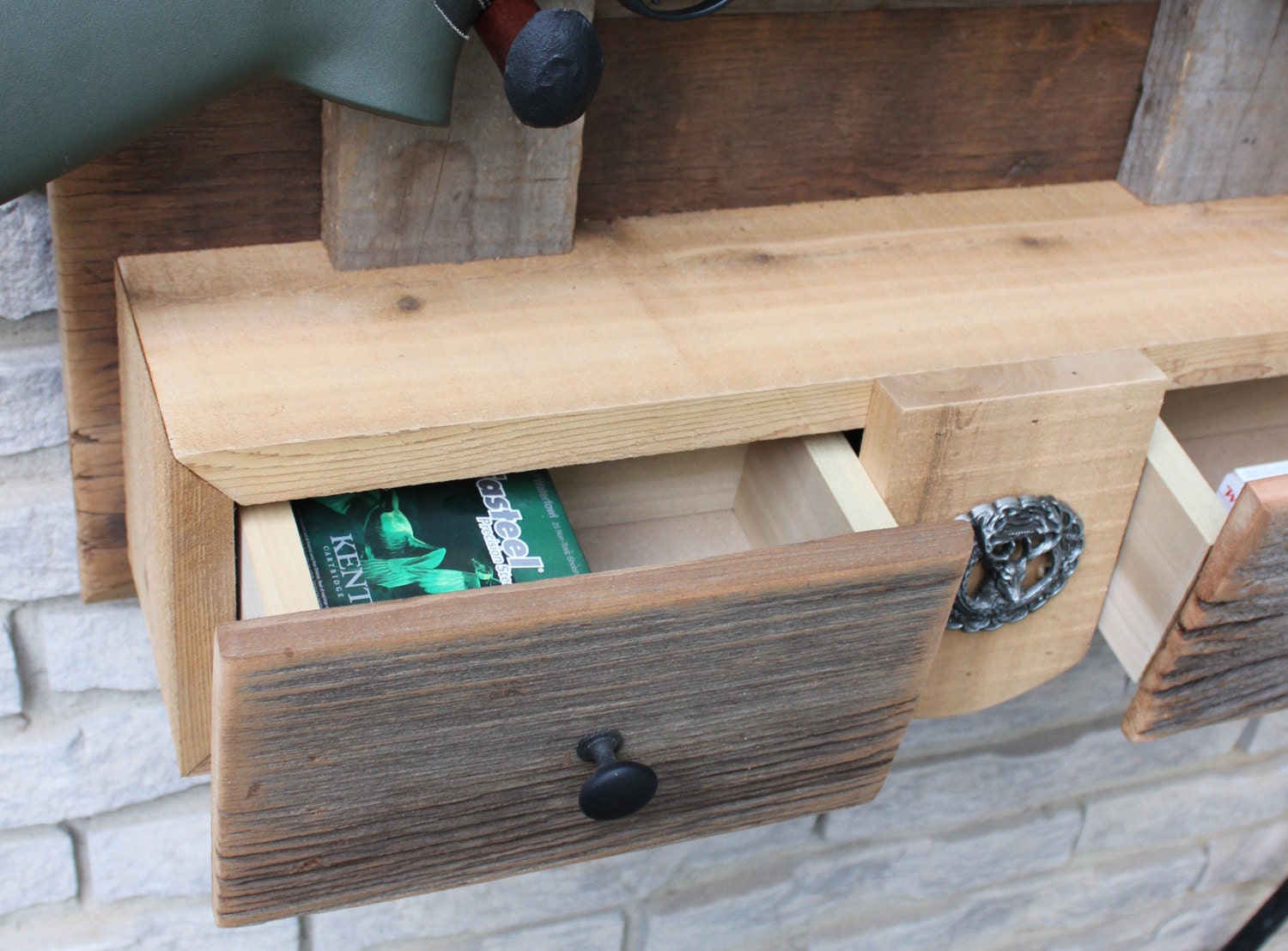 Barn Wood Gun Rack Etsy