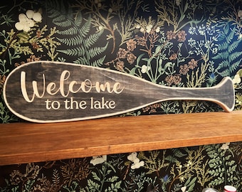 Welcome the Lake - Pine Wood Paddle