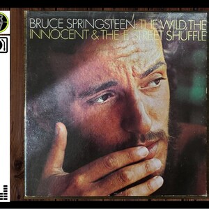 Vintage Record: Bruce Springsteen - The Wild, The Innocent, and The E Street Shuffle, Bruce Springsteen, Rock, LP, Vinyl, Record, Album