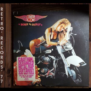 Metal MC- Born To Party album, 1988, Sink Or Swim