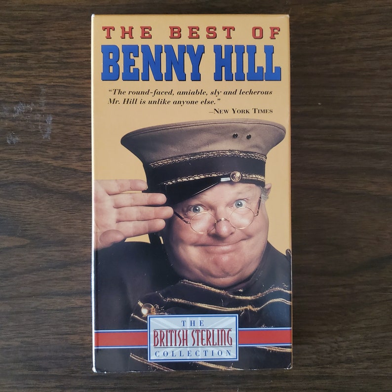 Best of Benny Hill and Mr. Bean's The Final Frolics, English Comedy, Free Shipping, VHS image 3