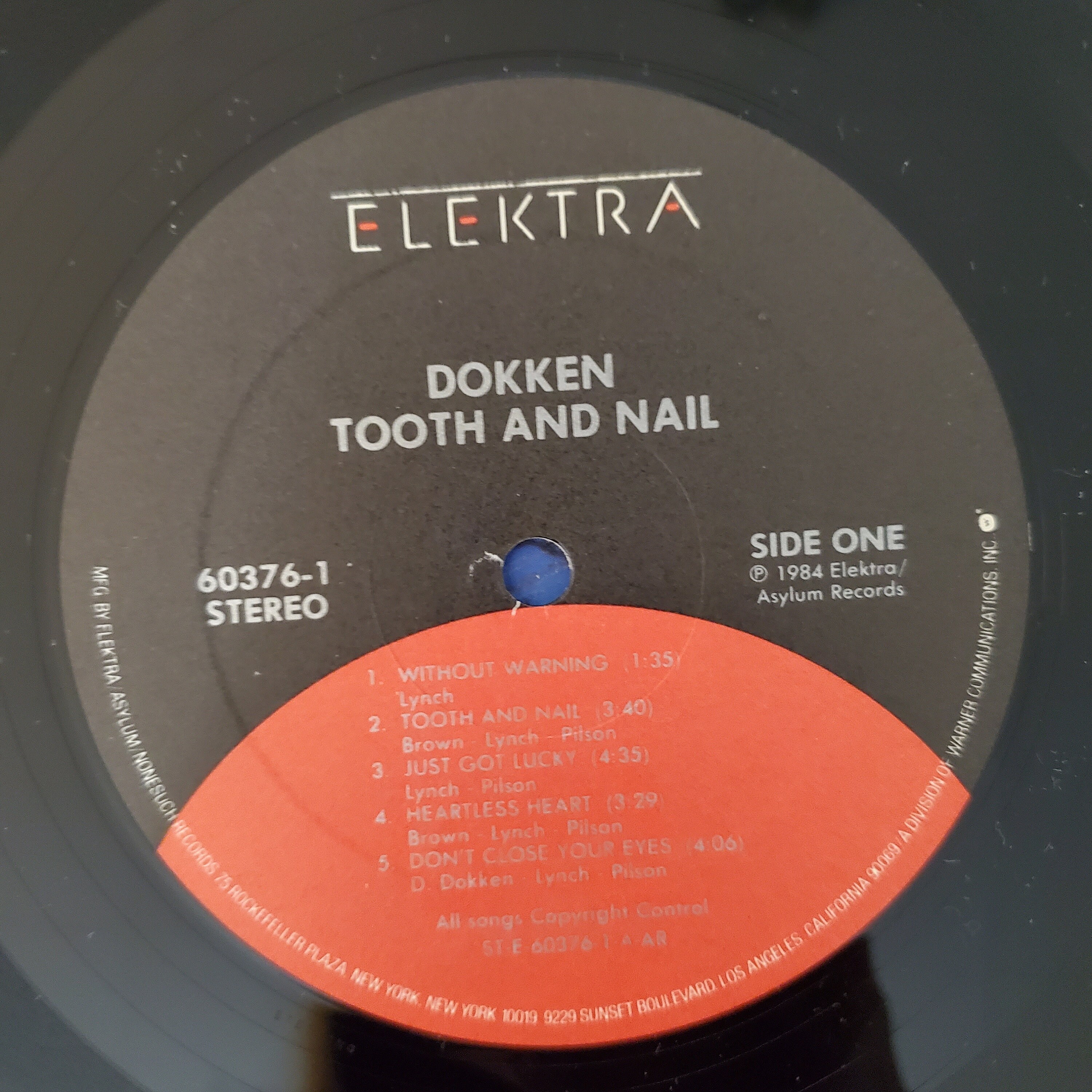 DOKKEN/ドッケン TOOTH AND NAIL 紙ジャケット仕様 Dokken - Tooth and Nail (40th Anniversary)[Blue Galaxy LP