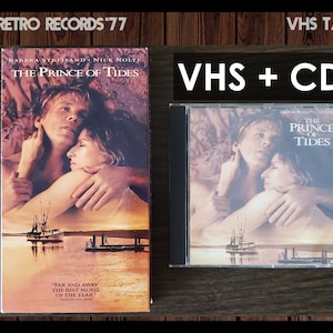 1996 The Mirror Has Two Faces VHS Tape and CD Movie Soundtrack,Barbra Streisand, Jeff Bridges, VHS