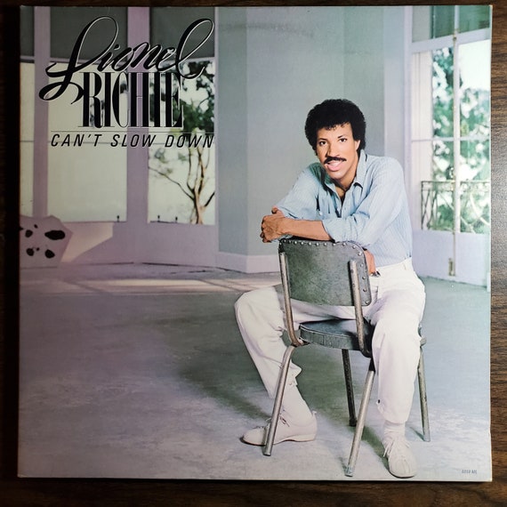 Lionel Riche CAN'T SLOW DOWN ドイツ盤LP初期プレス Lionel Richie